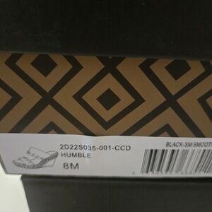 Charles by Charles David Black Studded Wedge Sandals